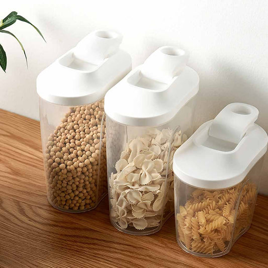 Kitchen Stackable Plastic Cereal Dispenser