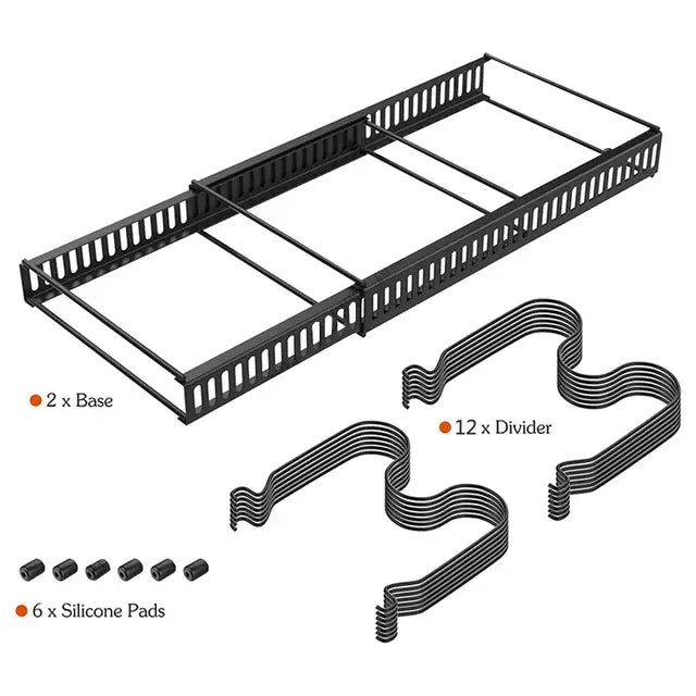 Estante para almacenar utensilios de cocina