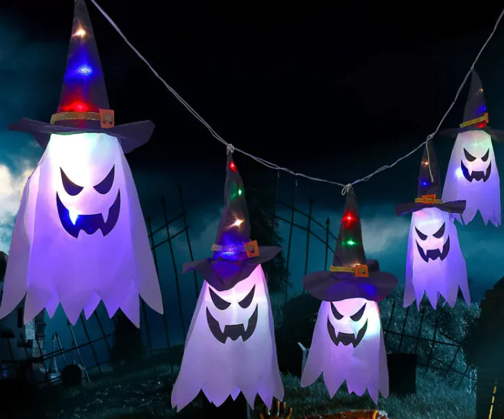 Halloween Lanterns Cloth Art String Lights kitchen