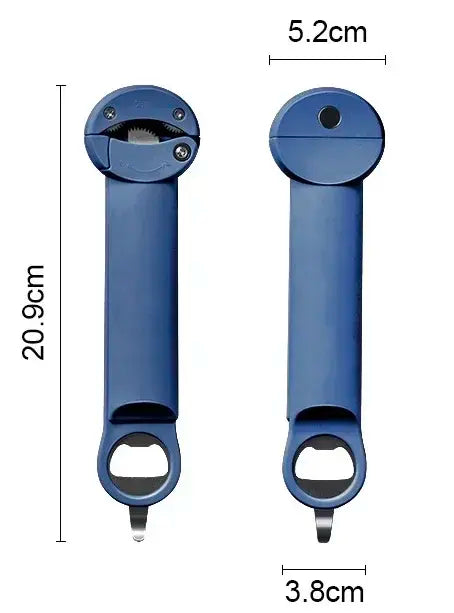 Abridor de botellas y frascos multifunción magnético ajustable