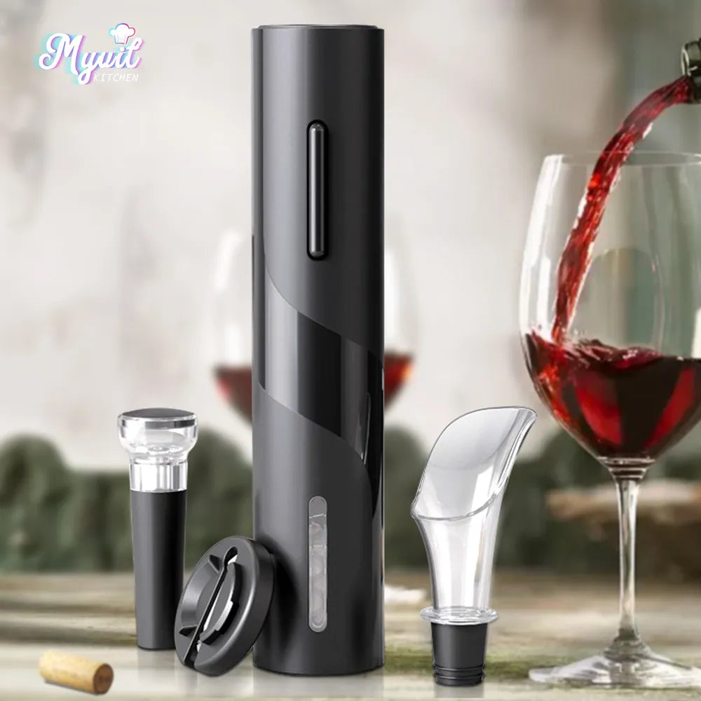 Abridor de vino eléctrico automático