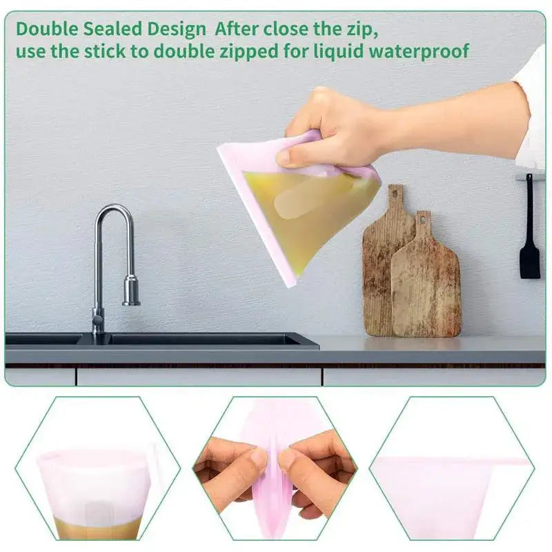 Silicone Food Storage Bag Reusable