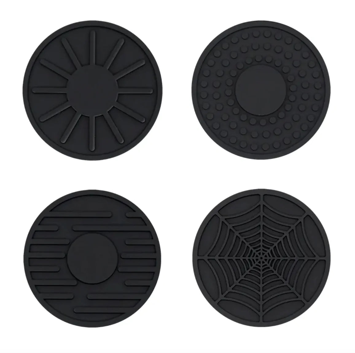 Round Silicone Non-Slip Car Coaster