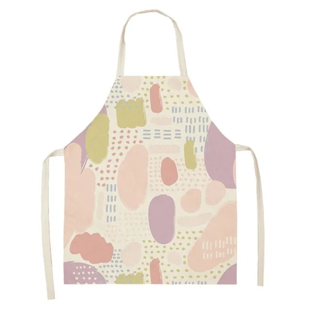 Delantal de cocina con estampado de cactus