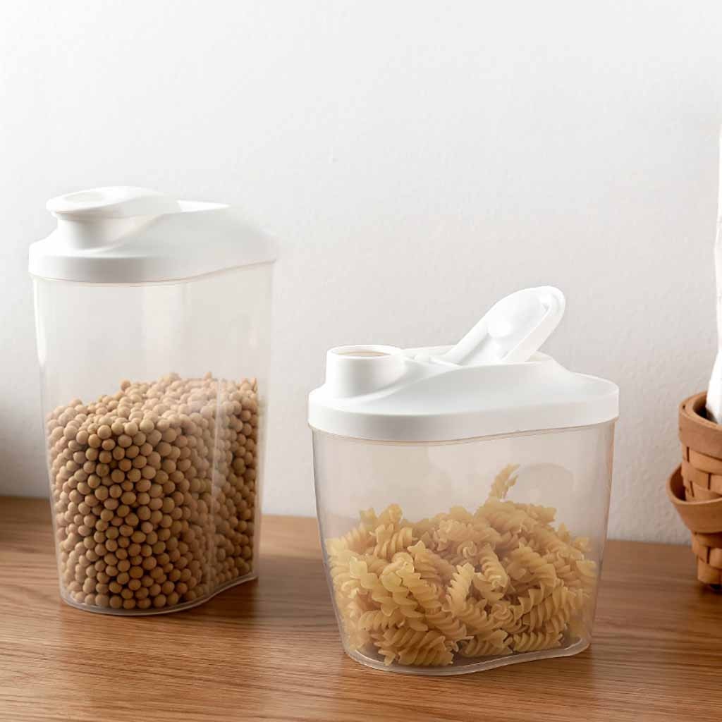 Kitchen Stackable Plastic Cereal Dispenser