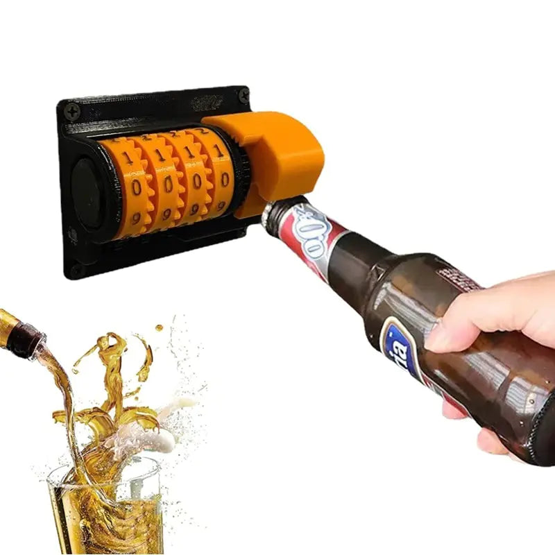 Automatische tel-bieropener