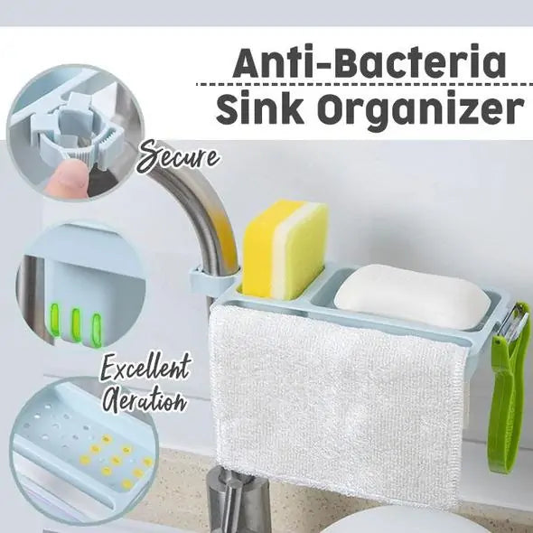 Anti Bacterial Sink Organizer