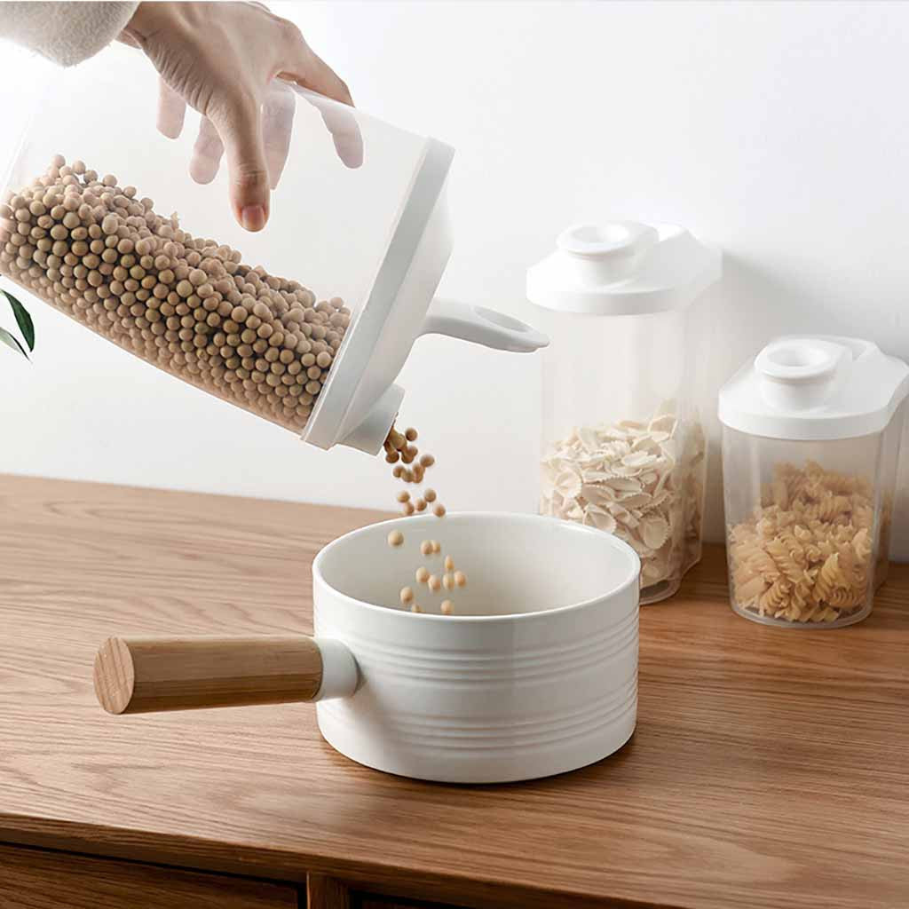 Kitchen Stackable Plastic Cereal Dispenser