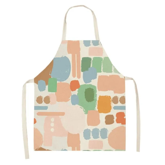 Delantal de cocina con estampado de cactus