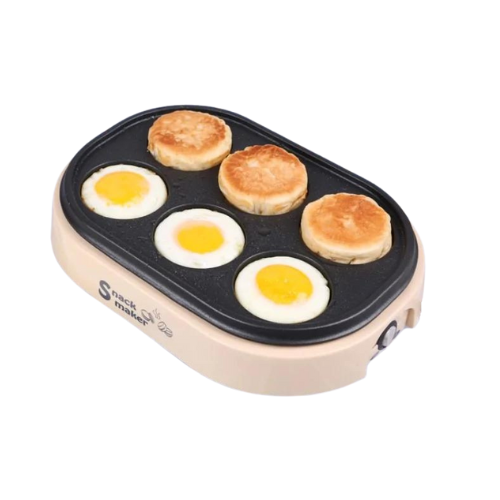 Elektrische mini broodtaart ei pannenkoeken maker