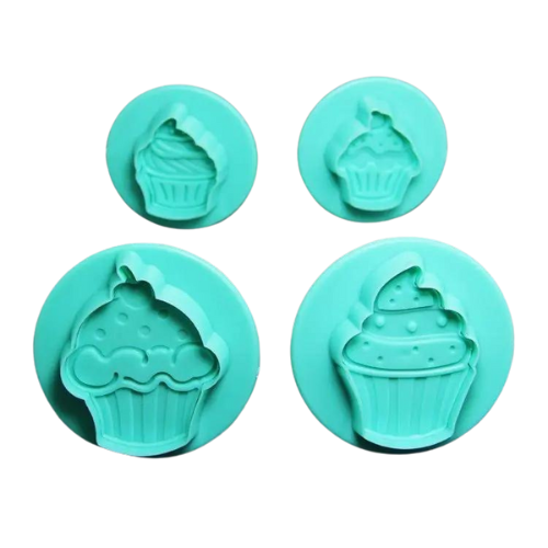 Cupcake 4 Piece Plunger Set