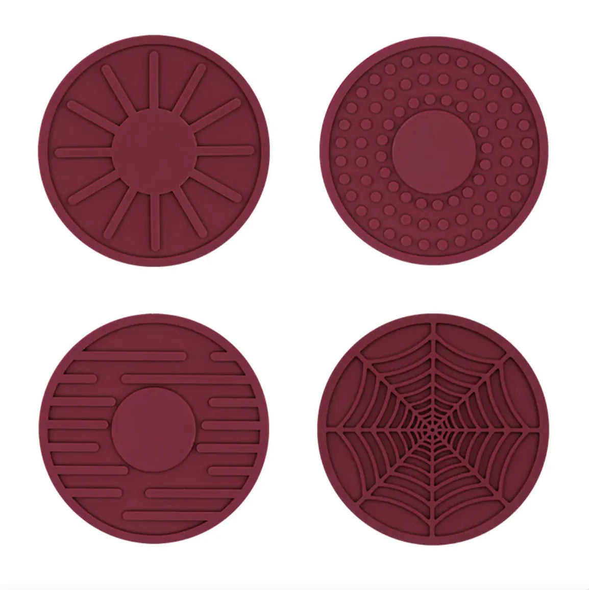 Round Silicone Non-Slip Car Coaster