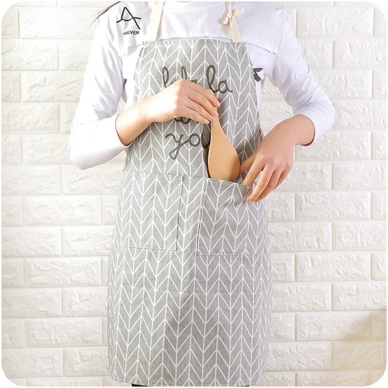 Cotton Linen Apron