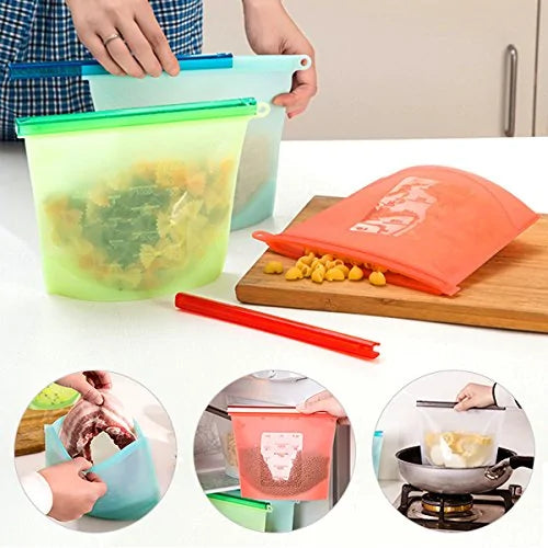 Reusable Silicone Food Bag