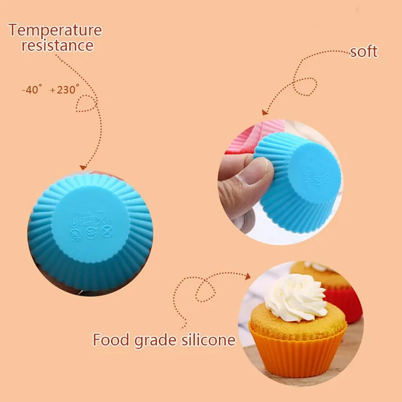 Silicone Cupcake Mold Bakeware