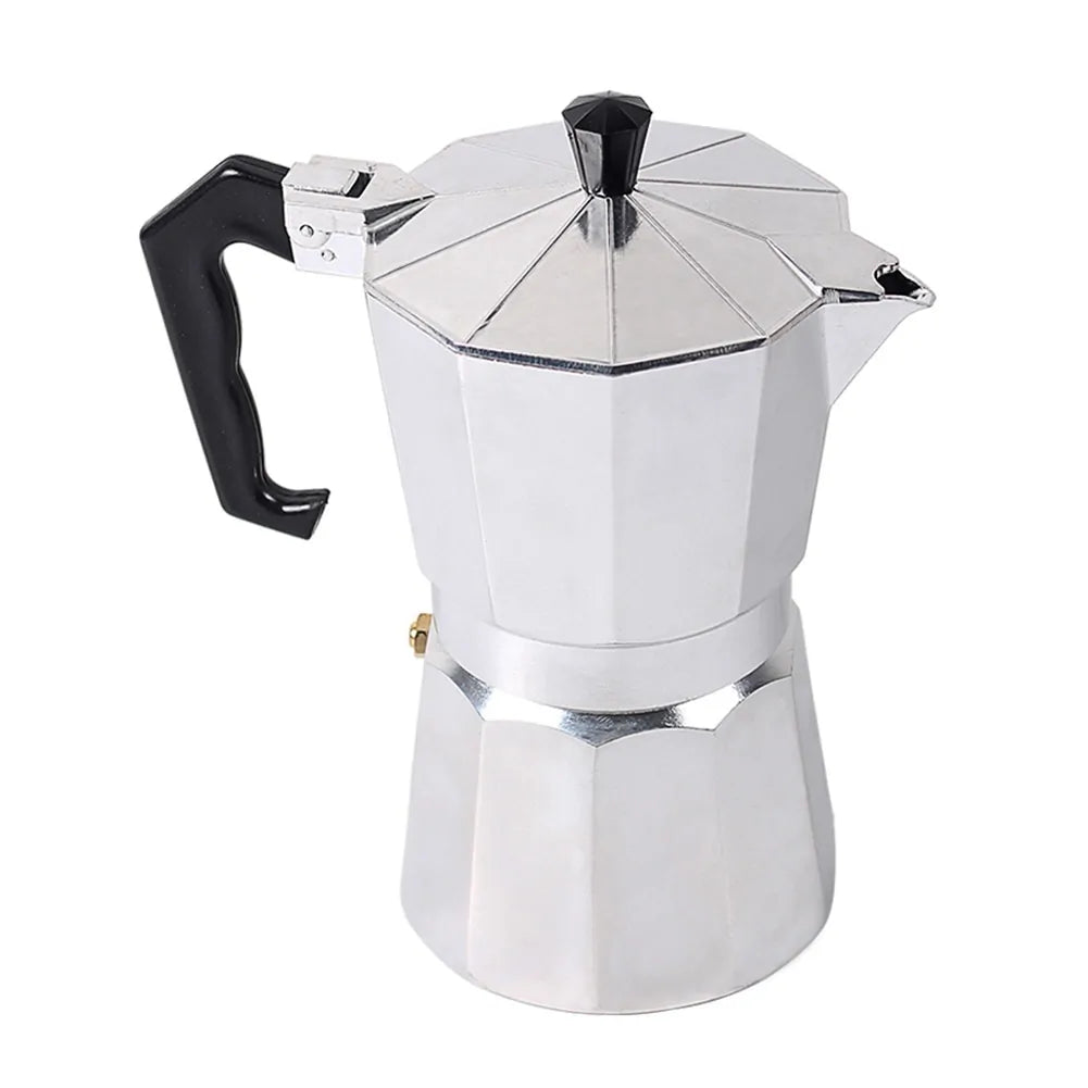 Cafetera espresso portátil de aluminio