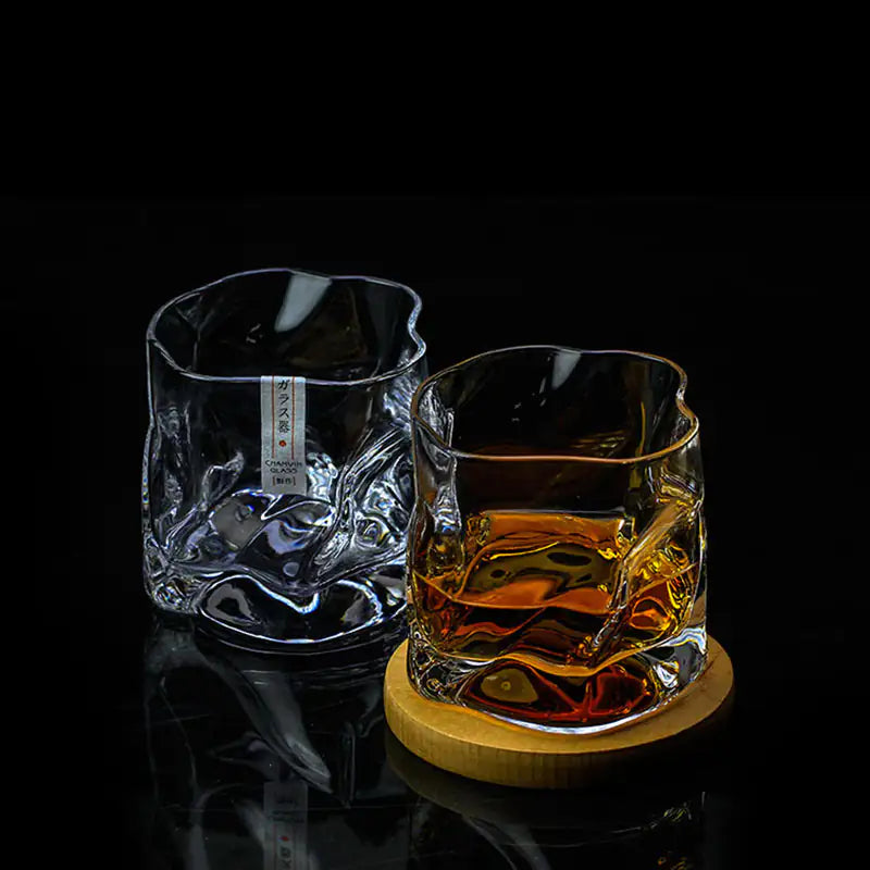 Crumple Japanse Stijl Whiskey Glas