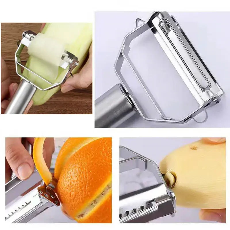 Pelador de cocina multifuncional