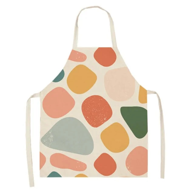 Delantal de cocina con estampado de cactus