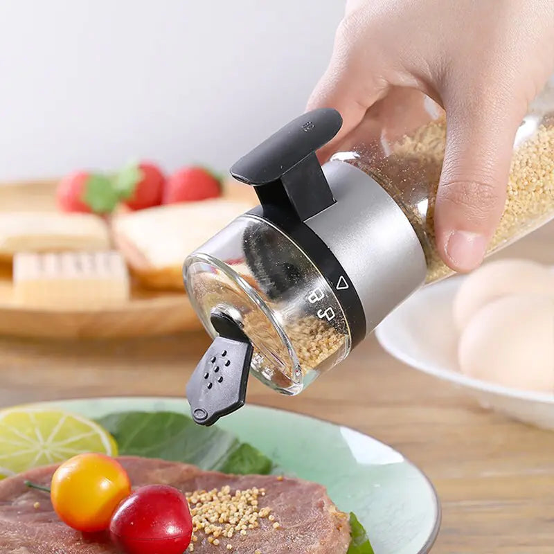 Push Type Seasoning Bottle Container