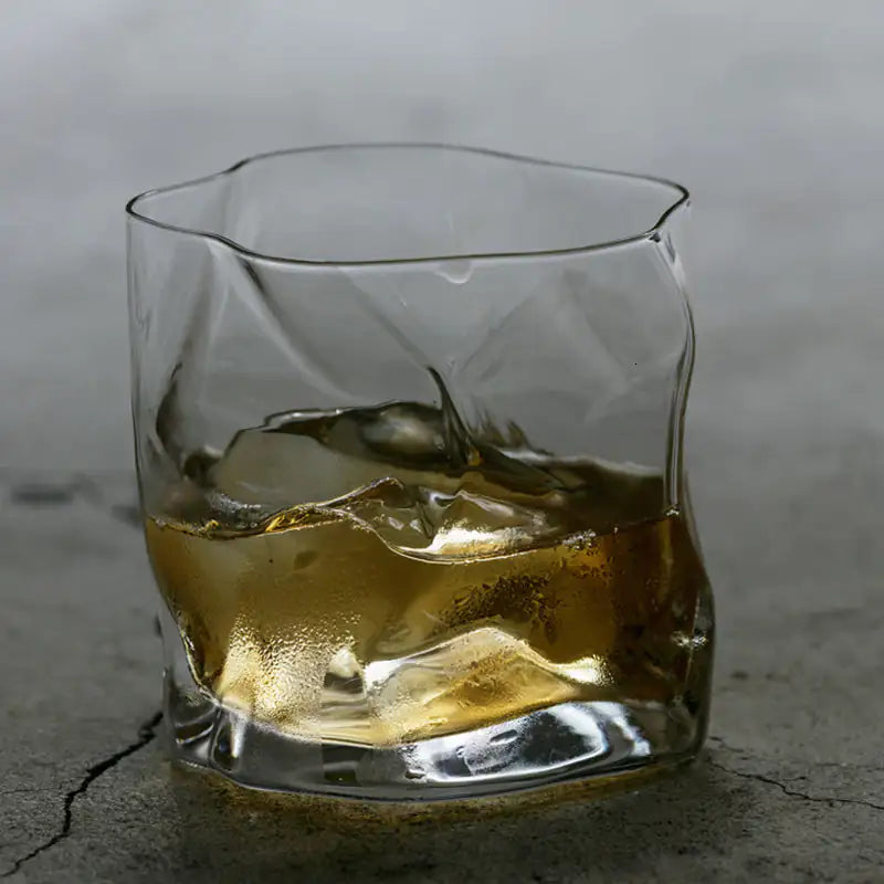 Crumple Japanse Stijl Whiskey Glas