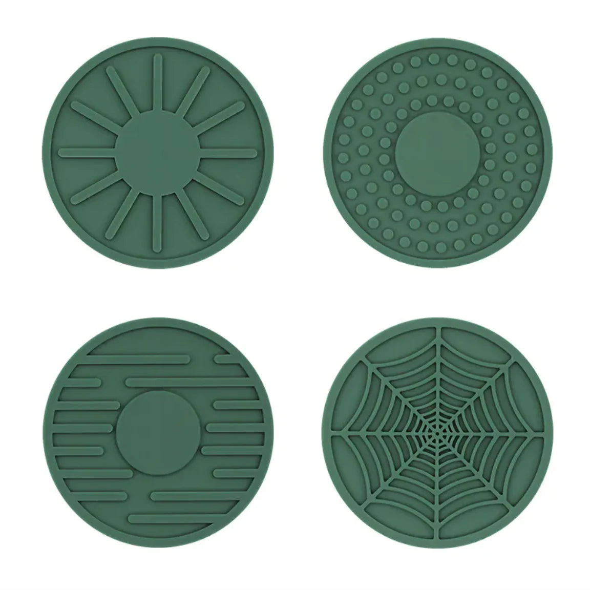 Round Silicone Non-Slip Car Coaster