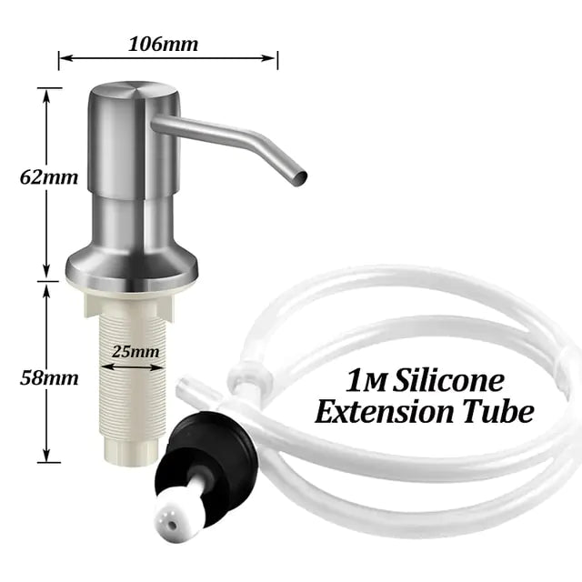 Stainless Steel Soap Dispenser Kit