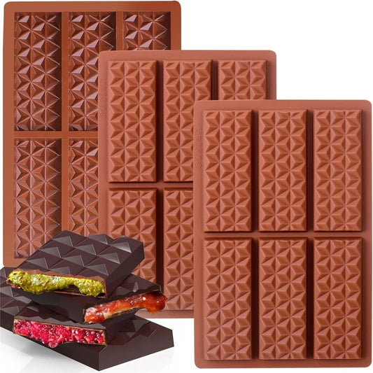 Chocolate Bar Mold Deep Dubai Break Apart Candy Molds