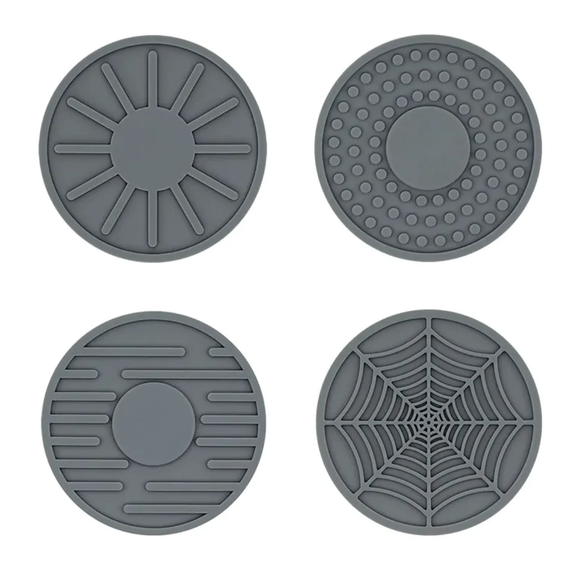 Round Silicone Non-Slip Car Coaster