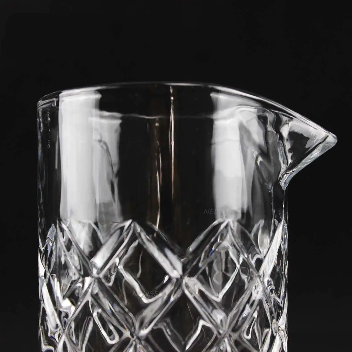 Carved Crystal Cocktail Mixer