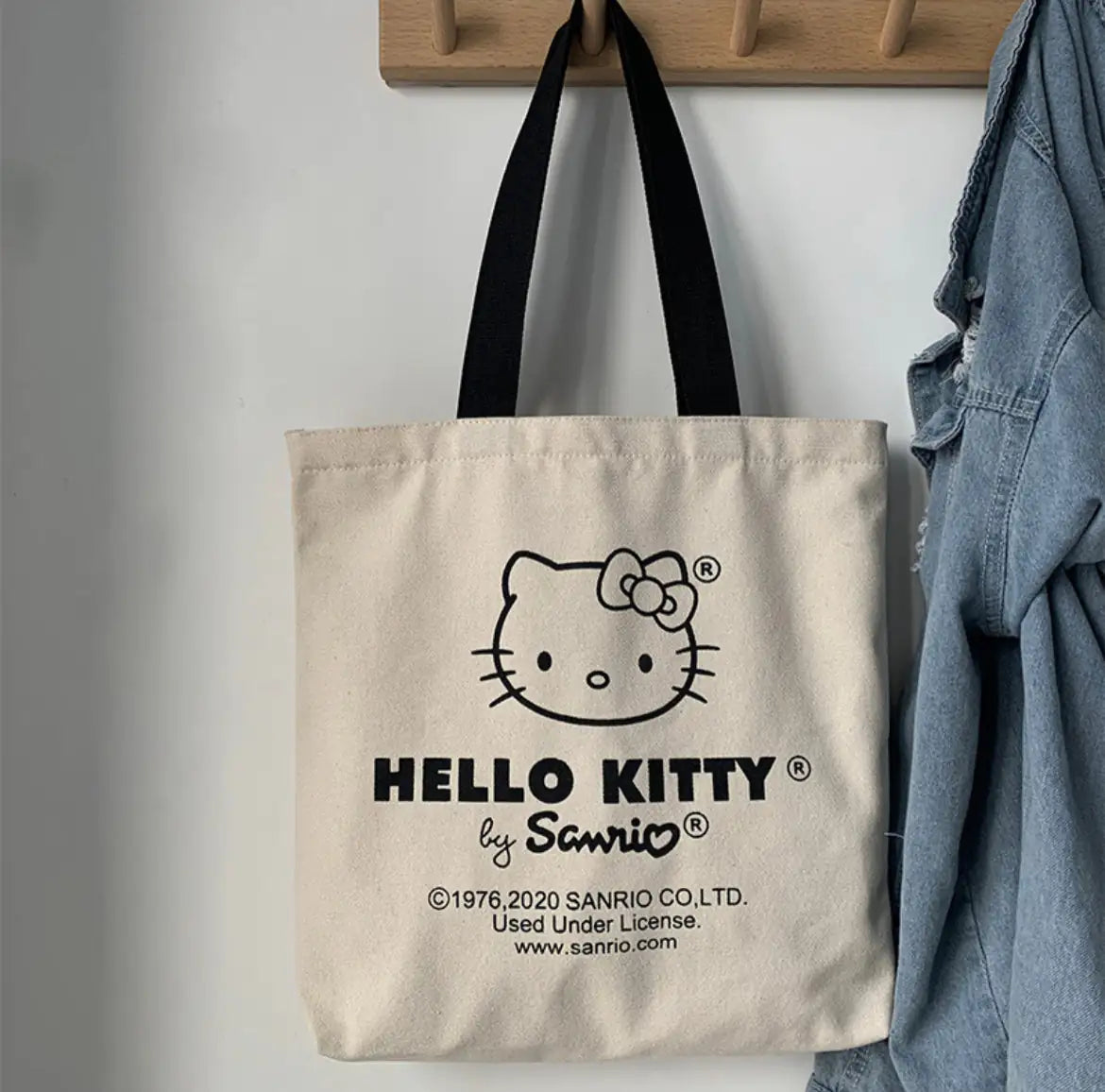 Beige Hello Kitty-tas