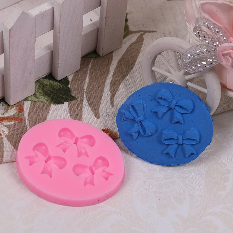 Bow Tie Shape Silicone Cake Mold