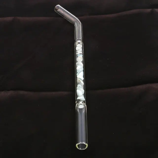 Crystal Gemstone Straw