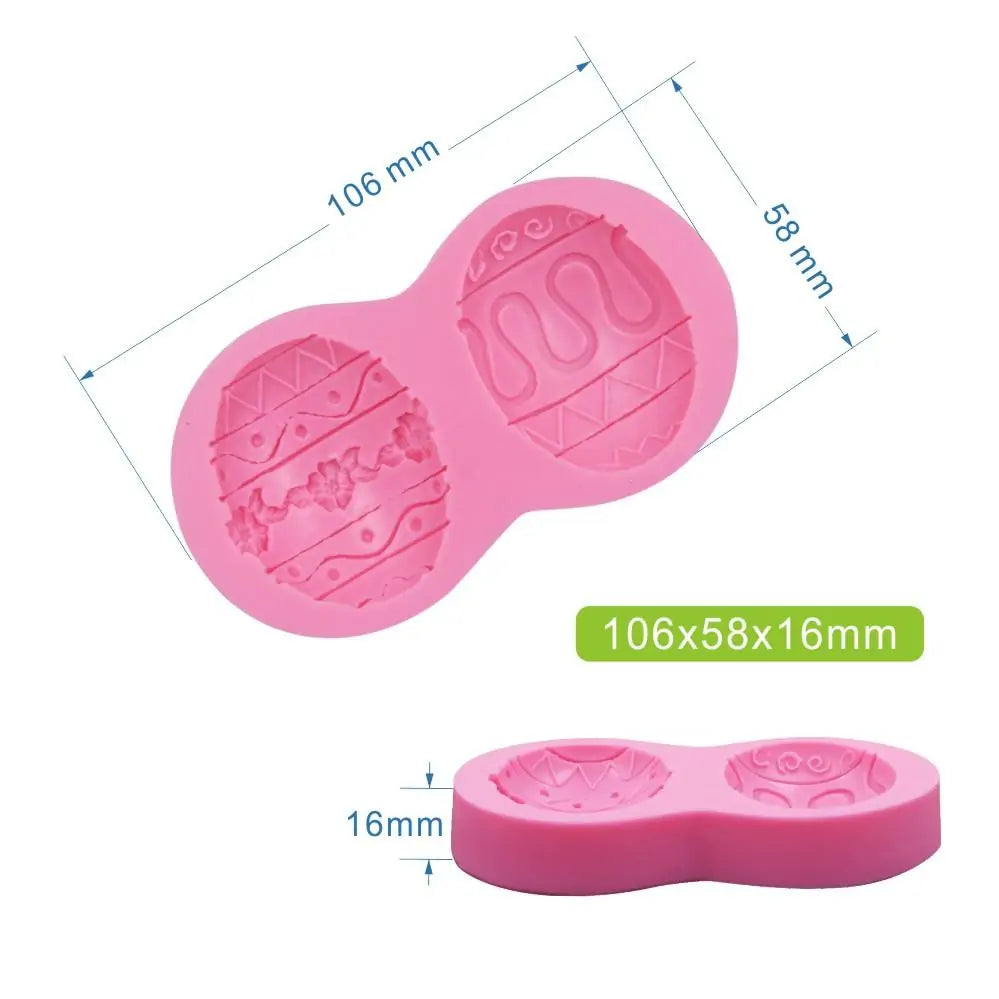 Easter Egg Flexible Silicone Mold