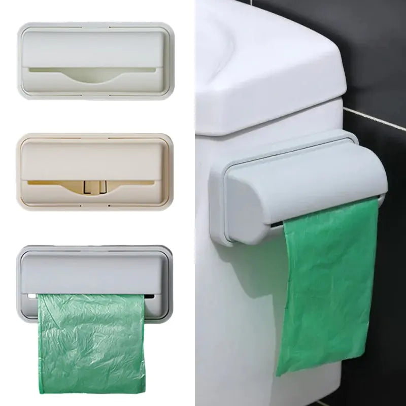 Wall Mount Trash Bags Storage Box