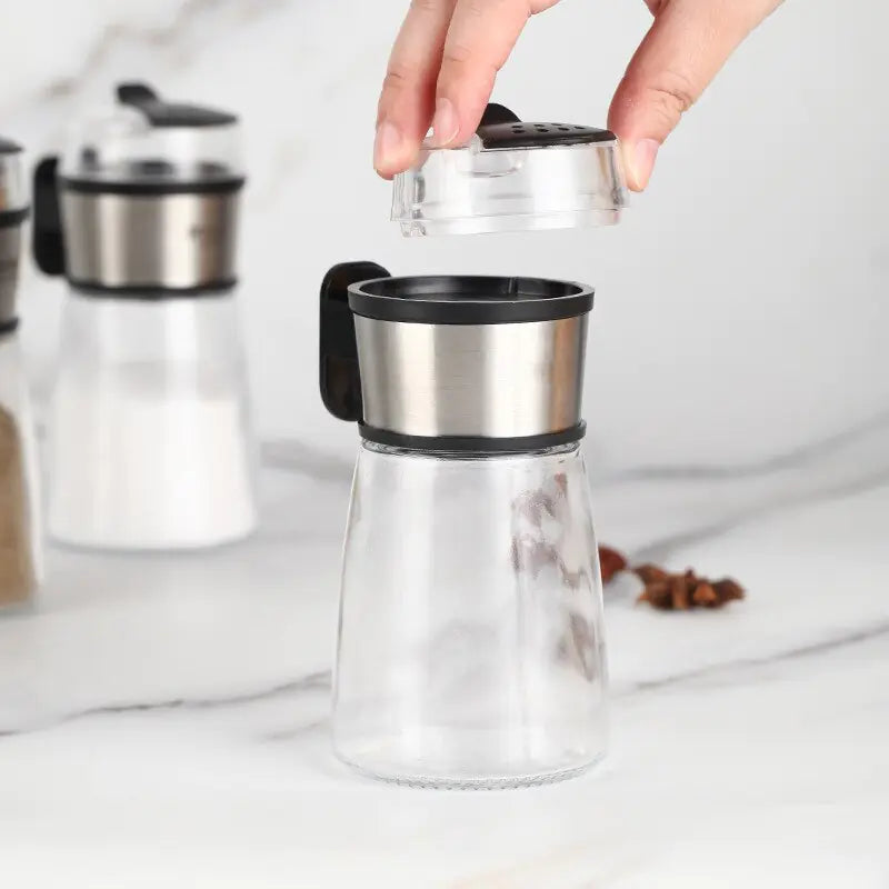 Push Type Seasoning Bottle Container