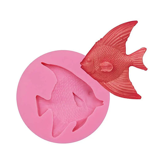 Fish-Shaped Fondant Cake Mold