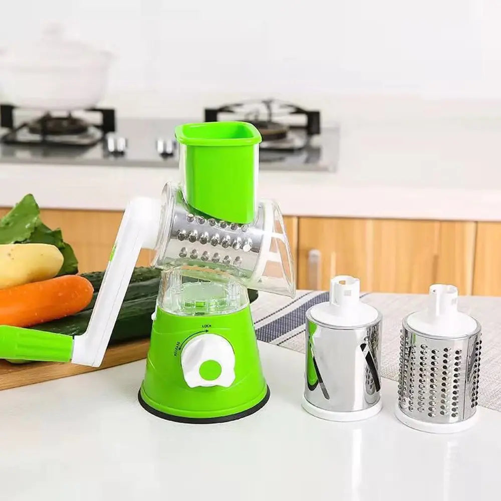 Gadgets Herramientas Picadora de frutas y verduras Rebanadora redonda Ralladora