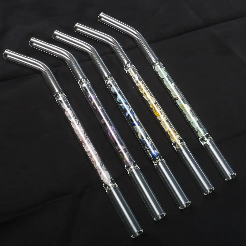 Crystal Gemstone Straw