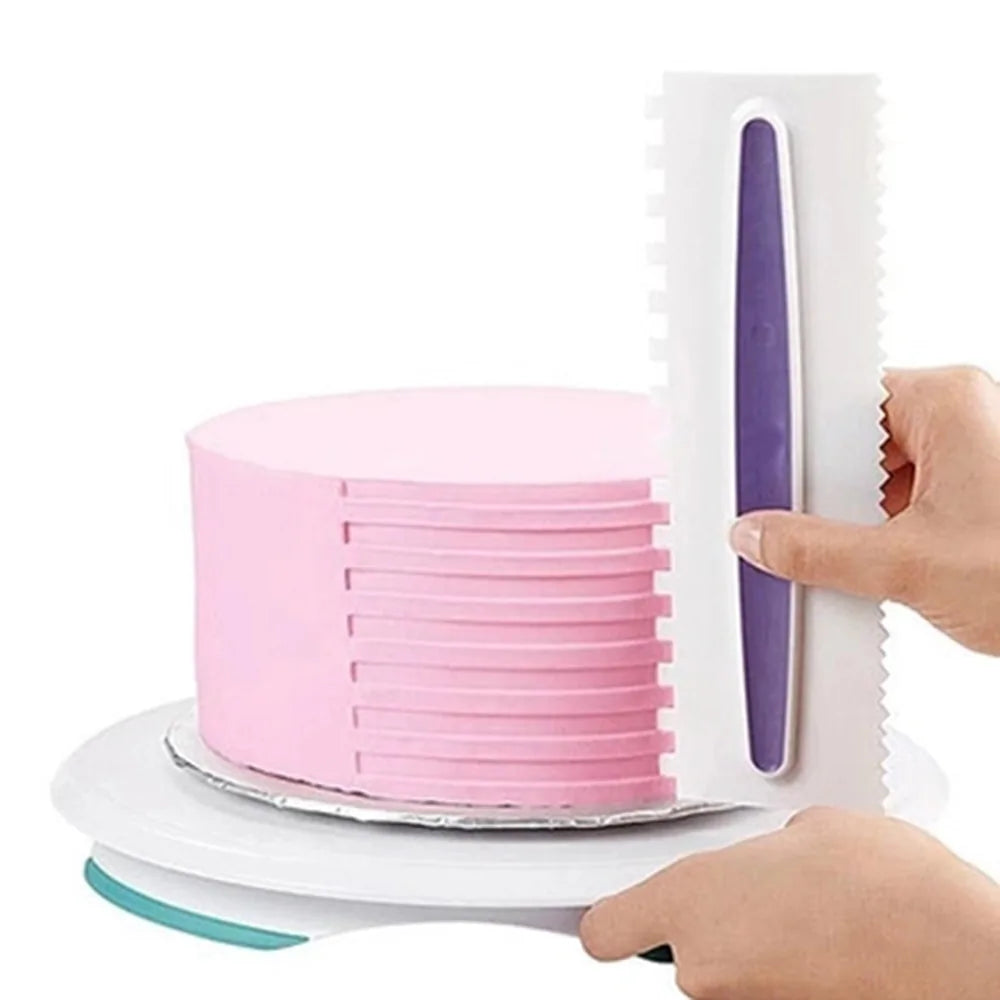 Buttercream Comb Cake Decorating Set