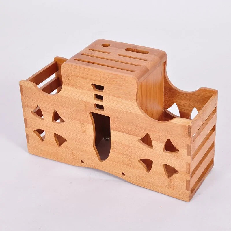 Wood Stand Knife Holder