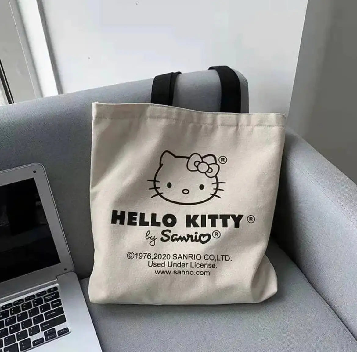 Beige Hello Kitty-tas