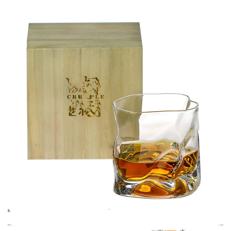 Crumple Japanse Stijl Whiskey Glas