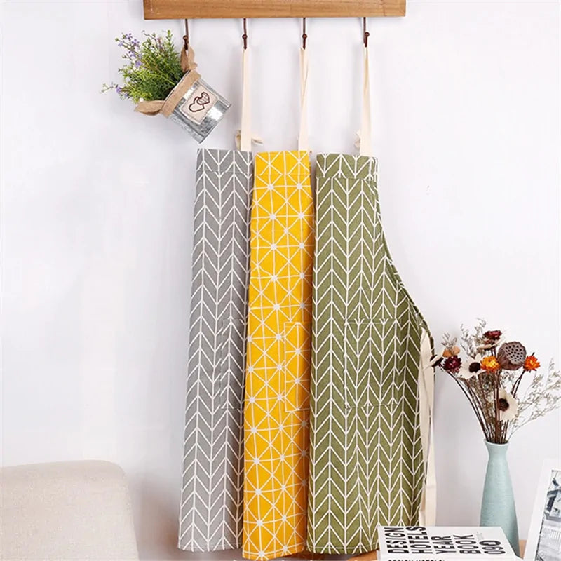 Cotton Linen Apron