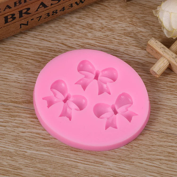 Bow Tie Shape Silicone Cake Mold