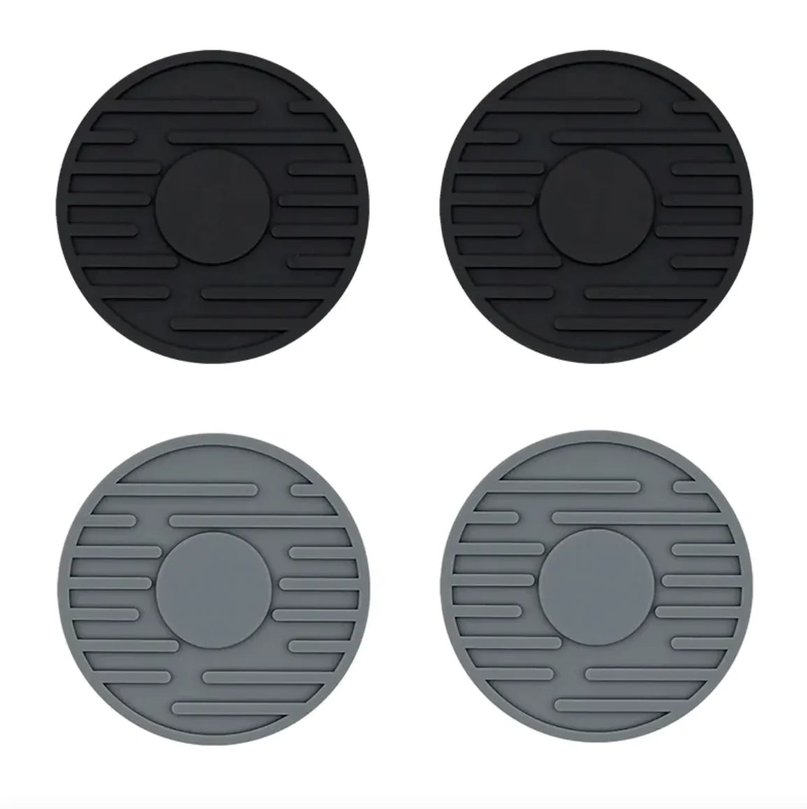 Round Silicone Non-Slip Car Coaster