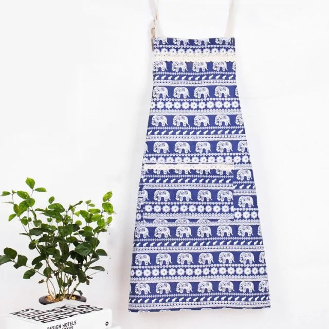 Cotton Linen Apron